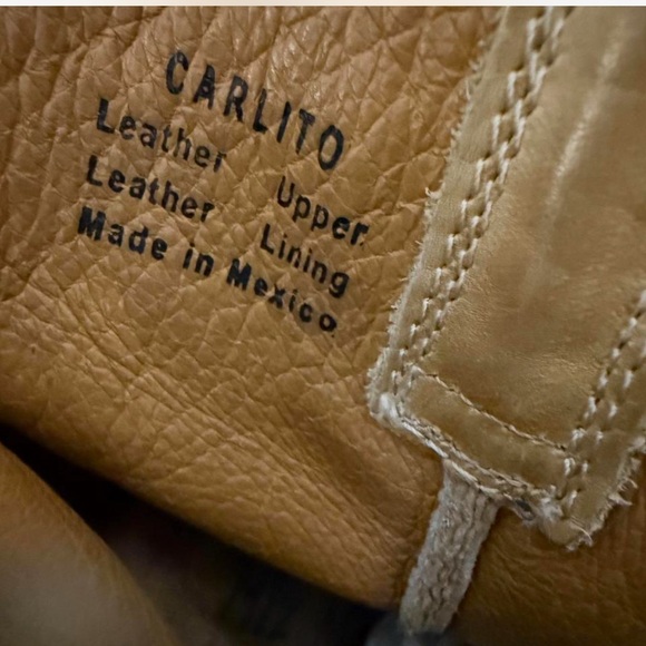 Miz Mooz Carlitos Tan Leather Cowboy Ankle Boots size 6
Coastal Cowgirl,Festival - Picture 6 of 8